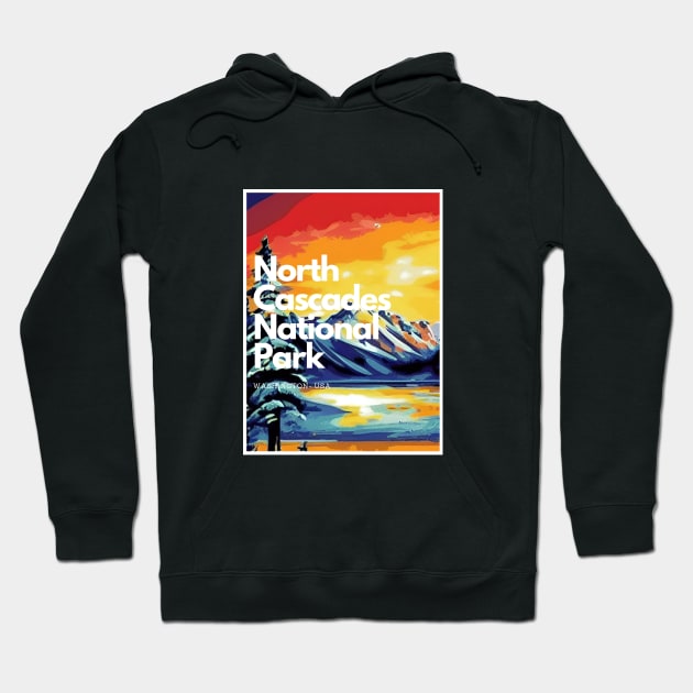 North Cascades National Park hike Washington United States Hoodie by TravlePark